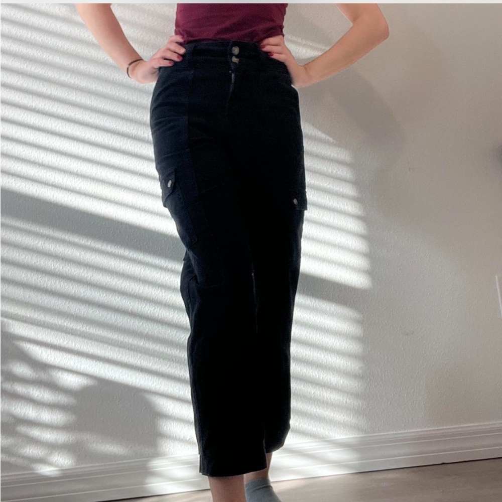 ASOS Black Cargo Jeans